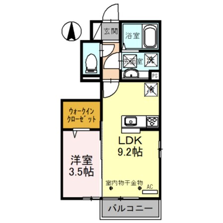 D-room ANNEX21の物件間取画像